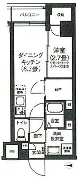 アイルプレミアム押上ノルド 308 間取り図