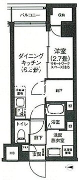 アイルプレミアム押上ノルド 508 間取り図