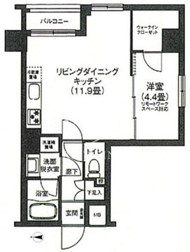アイルプレミアム押上ノルド 210 間取り図