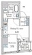 ザ・ライオンズフォーシア八丁堀 501 間取り図