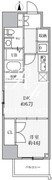 カバナプラス四谷 301 間取り図
