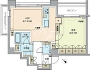 レガシス代官山 404 間取り図