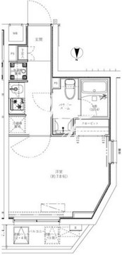 ジェノヴィア学芸大学 303 間取り図