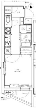 ジェノヴィア学芸大学 204 間取り図