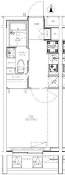 ジェノヴィア学芸大学 406 間取り図