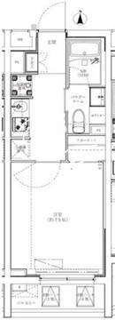 ジェノヴィア学芸大学 407 間取り図