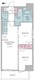 ドゥーエ入谷1 703 間取り図
