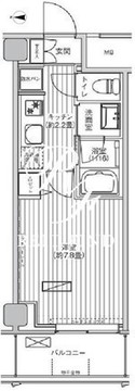 ヒューリック浅草橋江戸通 1002 間取り図
