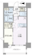 ライトテラス浅草 401 間取り図