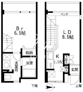 KDXレジデンス自由が丘 212 間取り図