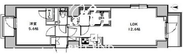 エスレジデンス押上サウス 601 間取り図
