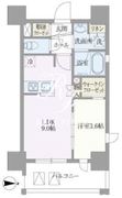 ライトテラス浅草 405 間取り図