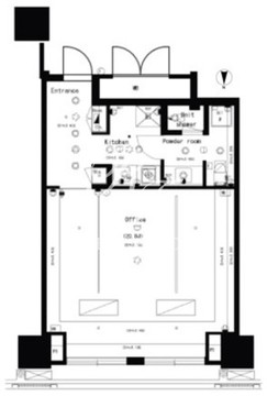 The SOHO 833 間取り図
