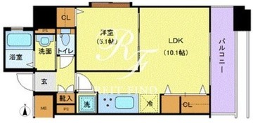 レジディア北品川 601 間取り図