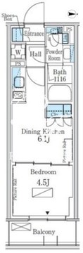 パークアクシス新宿百人町 342 間取り図