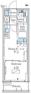 パークアクシス新宿百人町 537 間取り図