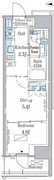 パークアクシス新宿百人町 218 間取り図
