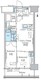 パークアクシス新宿百人町 712 間取り図