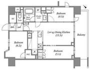 nido南千住 607 間取り図