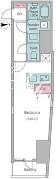 コンフォリア要町 301 間取り図