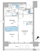 ルフォンプログレ西大井プレミア 714 間取り図
