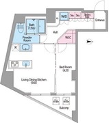 コンフォリア馬込 414 間取り図