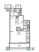 ザ・東京タワーズミッドタワー 3007 間取り図