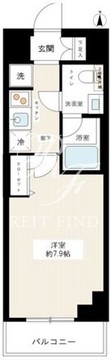 ハイズクレセール清澄白河 101 間取り図