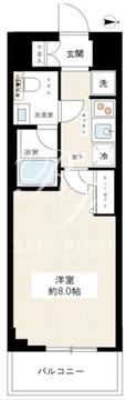 ハイズクレセール清澄白河 315 間取り図