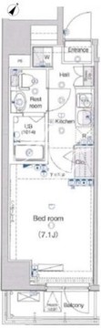 アルテシモトランザ 201 間取り図