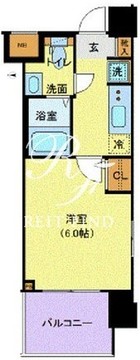 ジェノヴィア白金台グリーンヴェール 404 間取り図