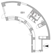 天神町プレイス 001 間取り図