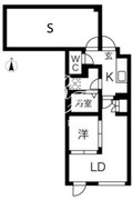 kinomori代々木上原 204 間取り図 ?>