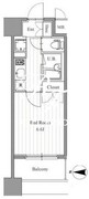 プライマル森下 1006 間取り図