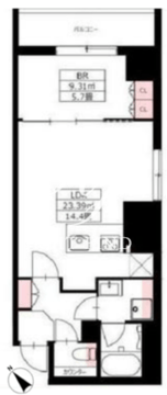 ニフィット日本橋横山町 1001 間取り図