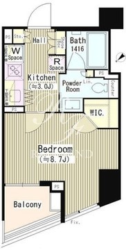 ザ・コノエ代官山 310 間取り図