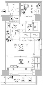 セジョリ墨田イースト3 301 間取り図