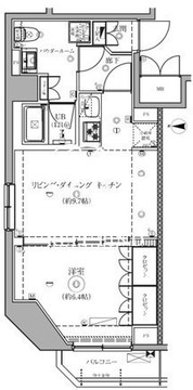 セジョリ墨田イースト3 508 間取り図