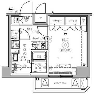 セジョリ墨田イースト3 209 間取り図