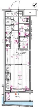 ザ・プレミアムキューブG東中野 118 間取り図