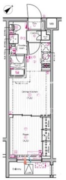 ザ・プレミアムキューブG東中野 123 間取り図
