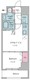N-flats板橋 701 間取り図