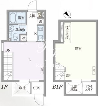 グランパセオ白山 101 間取り図