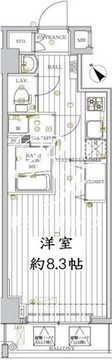 レガリス門前仲町 303 間取り図