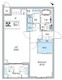 アーサ目黒八雲 207 間取り図