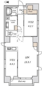 ライブフラット錦糸町 901 間取り図