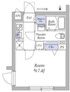 アトリオフラッツ戸越 301 間取り図
