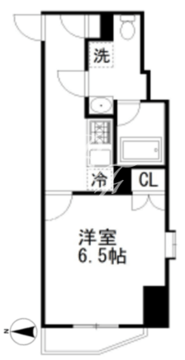シーフォルム入谷 1003 間取り図