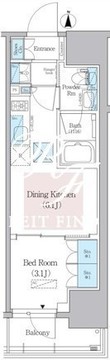 アーバネックス蔵前レジデンス 501 間取り図