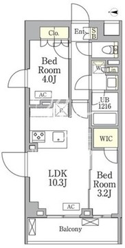 アイフラット馬込 210 間取り図